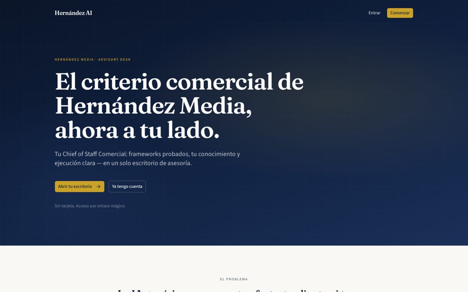 Hernández AI screenshot