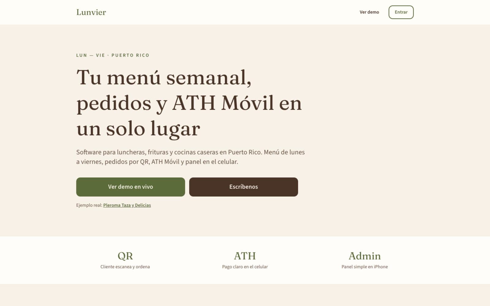 Lunvier screenshot