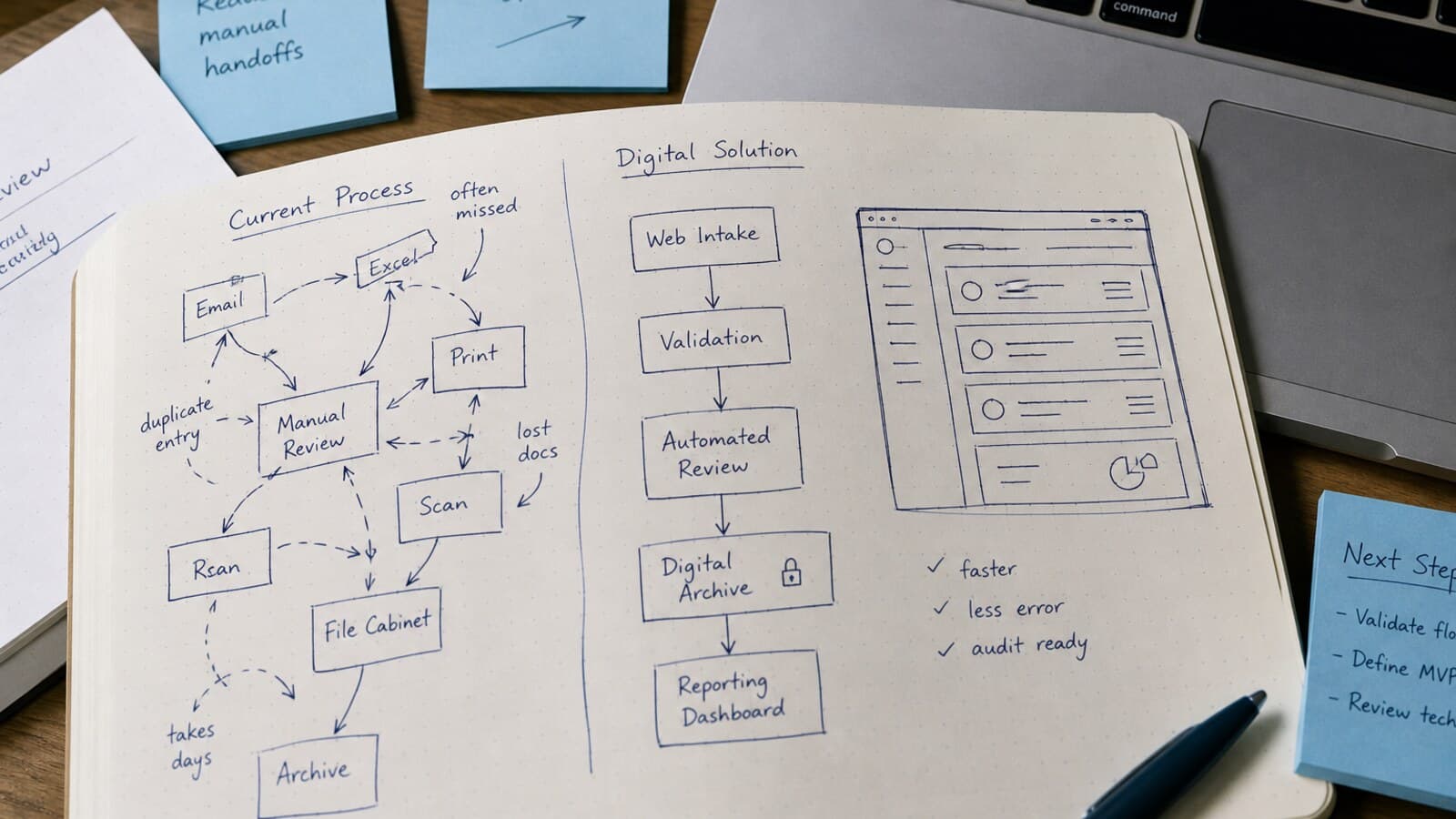 From business operations to software products